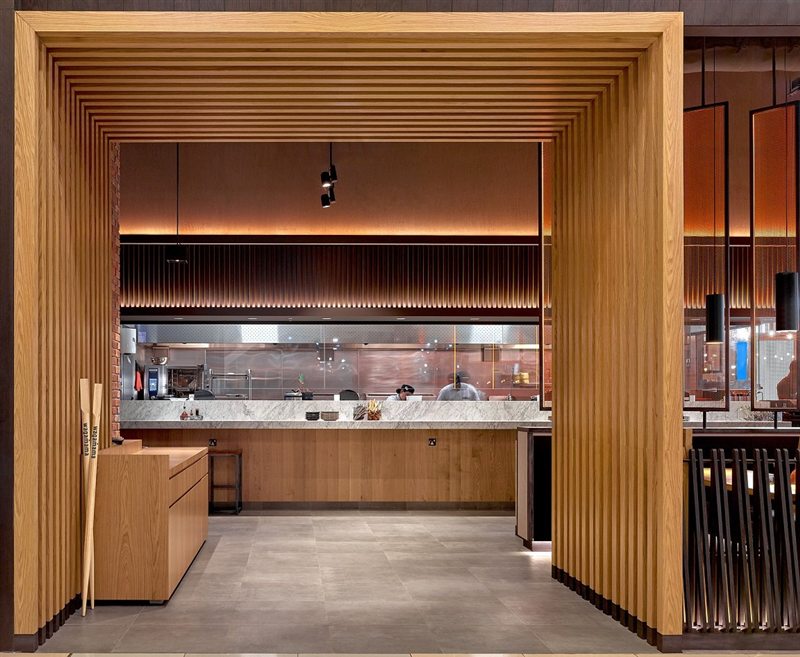 Wagamama, Fulham: restaurant fit-out